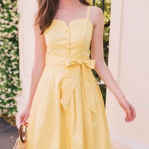 NWT Gal Meets Glam Francesca Marigold Dress, 2